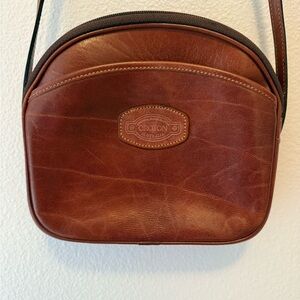 Oroton Chestnut Genuine Leather Bag